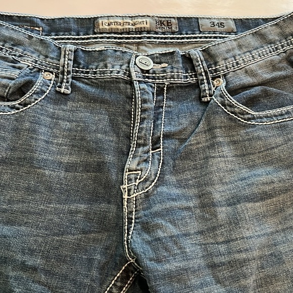 BKE Denim Carter Straight Size 34S - Picture 15 of 16